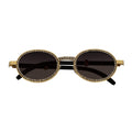 The Presley Gold Smoke Sunglasses