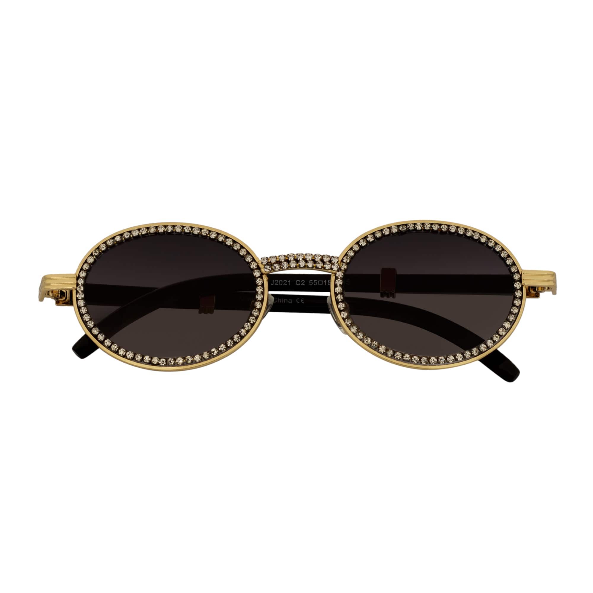 The Presley Gold Smoke Sunglasses