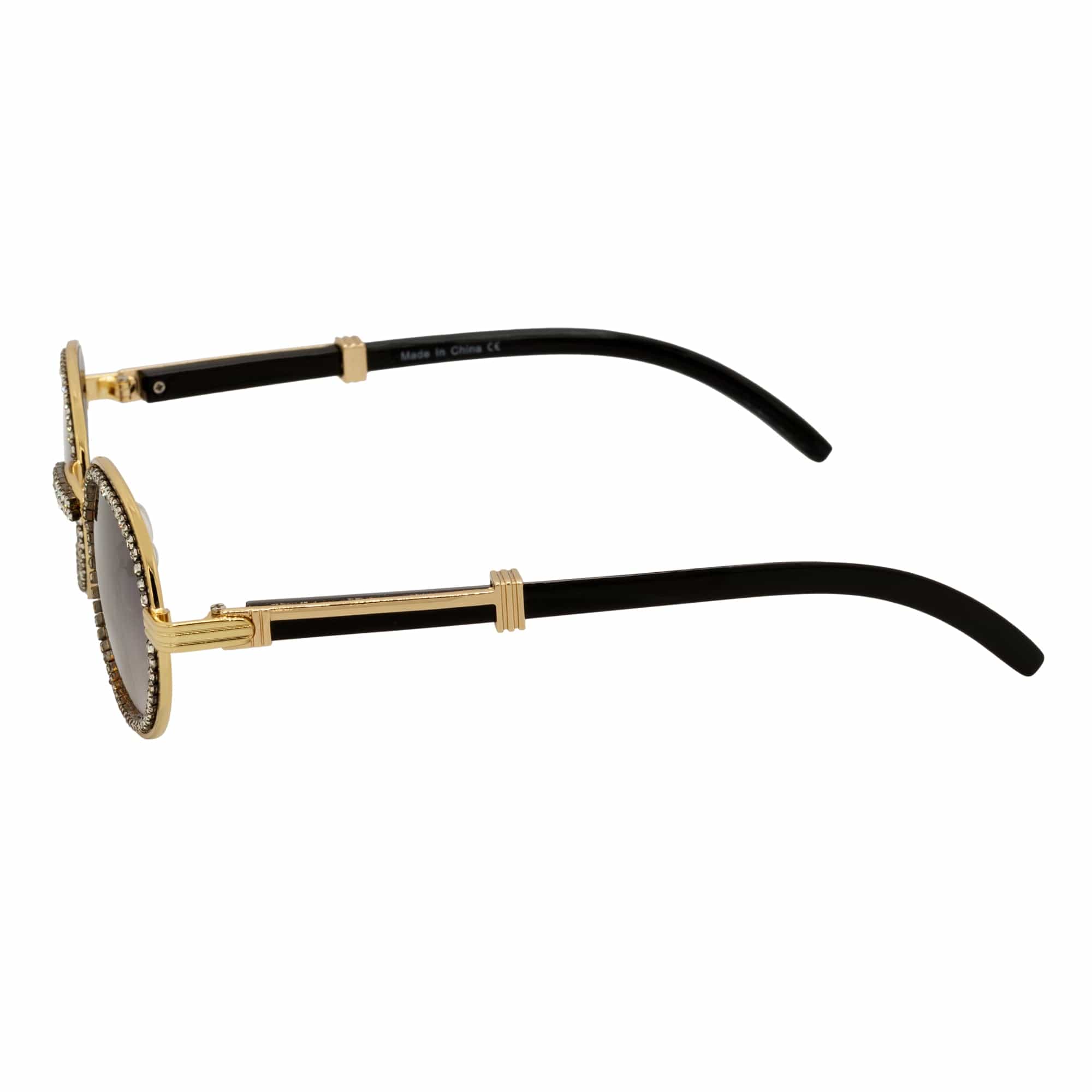 The Presley Gold Smoke Sunglasses