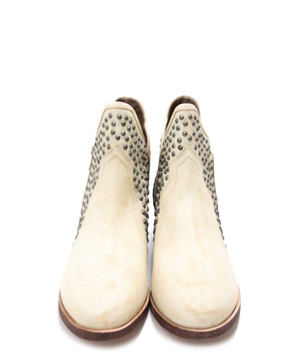 The Nailed It Ankle Boot in Cream
