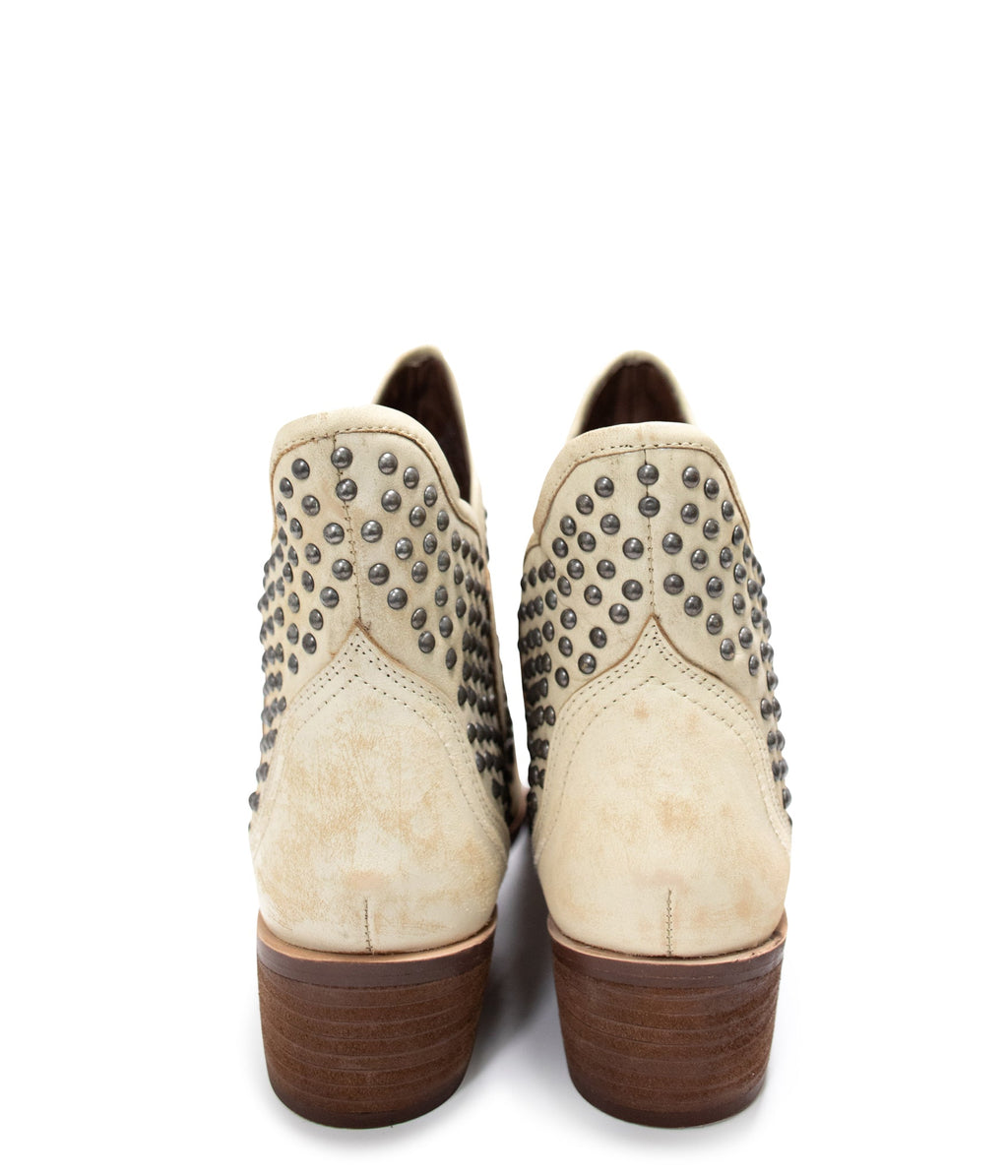The Nailed It Ankle Boot in Cream
