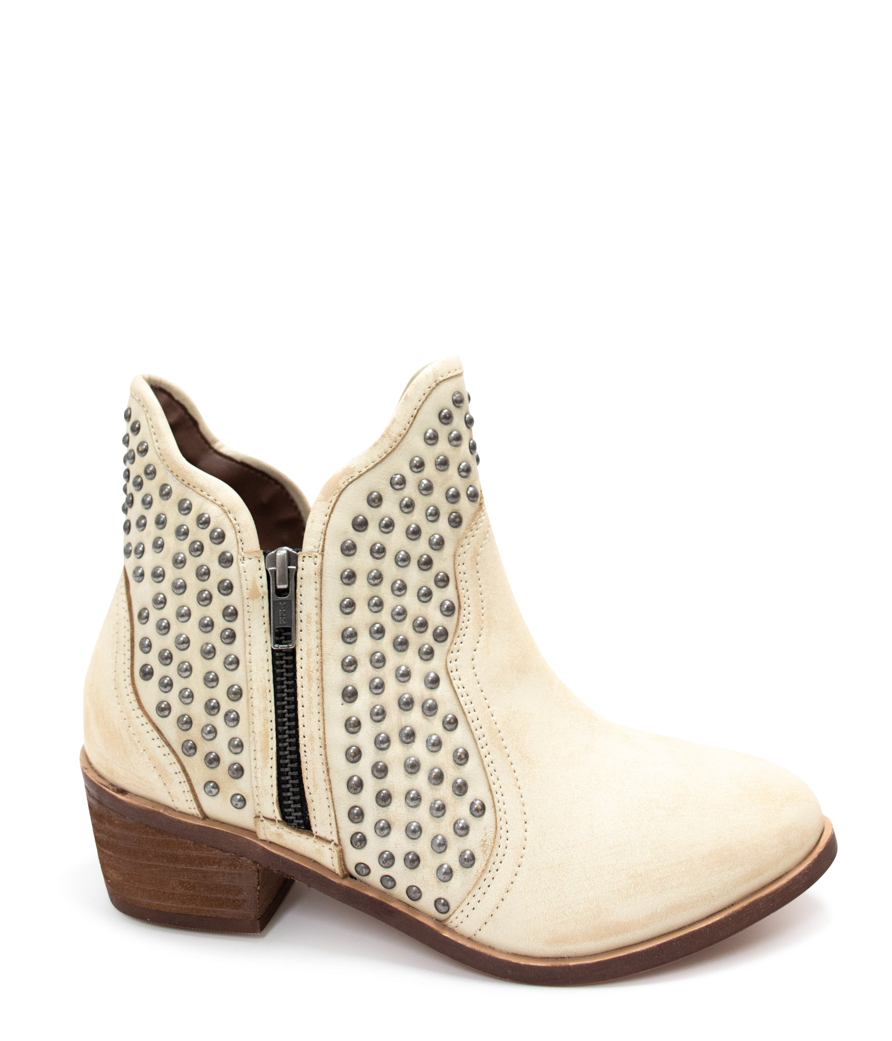 The Nailed It Ankle Boot in Cream