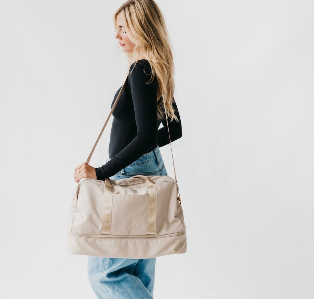 Nissa Nylon Weekender Bag