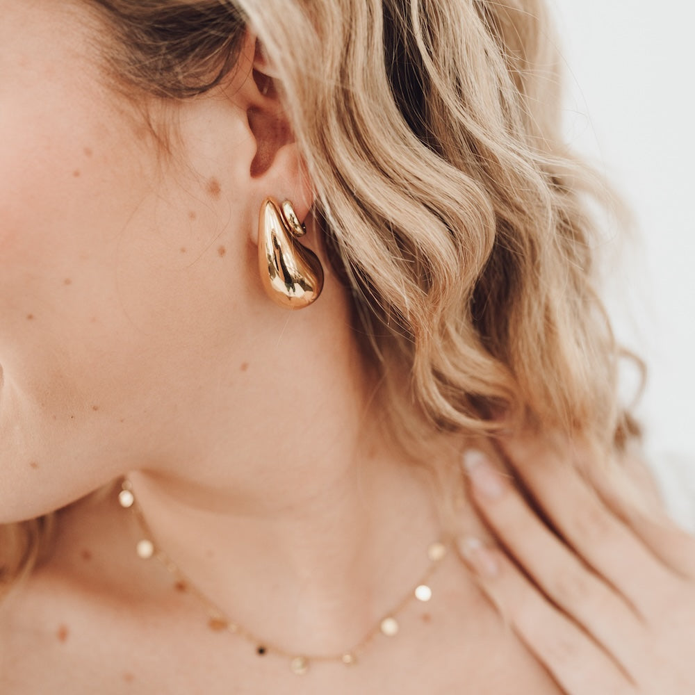 Not-So-Secret Admirer Teardrop Earrings - WATERPROOF