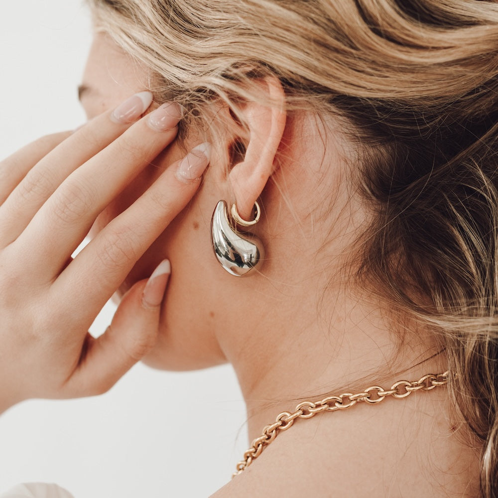 Not-So-Secret Admirer Teardrop Earrings - WATERPROOF