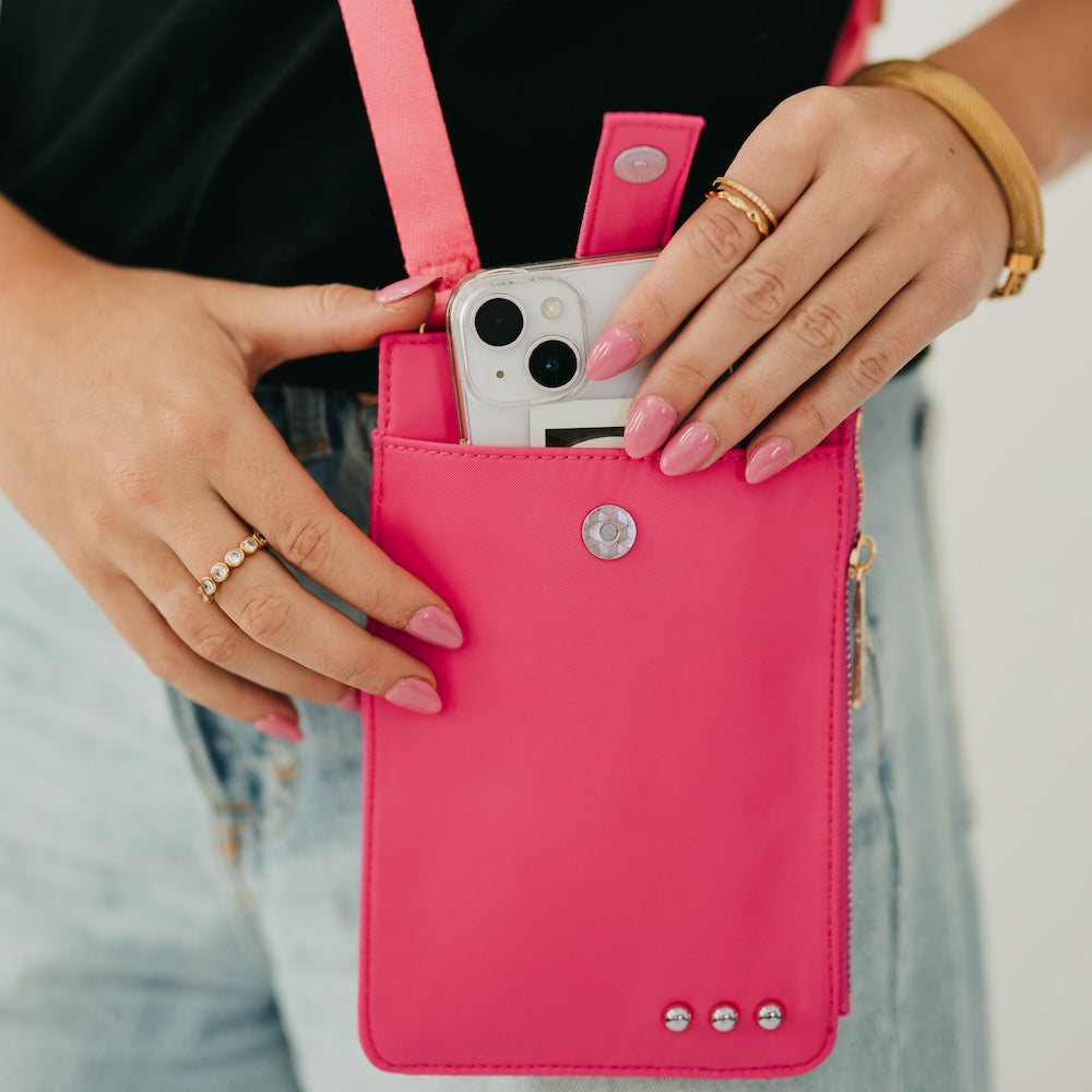 The Nyla Nylon Phone Bag