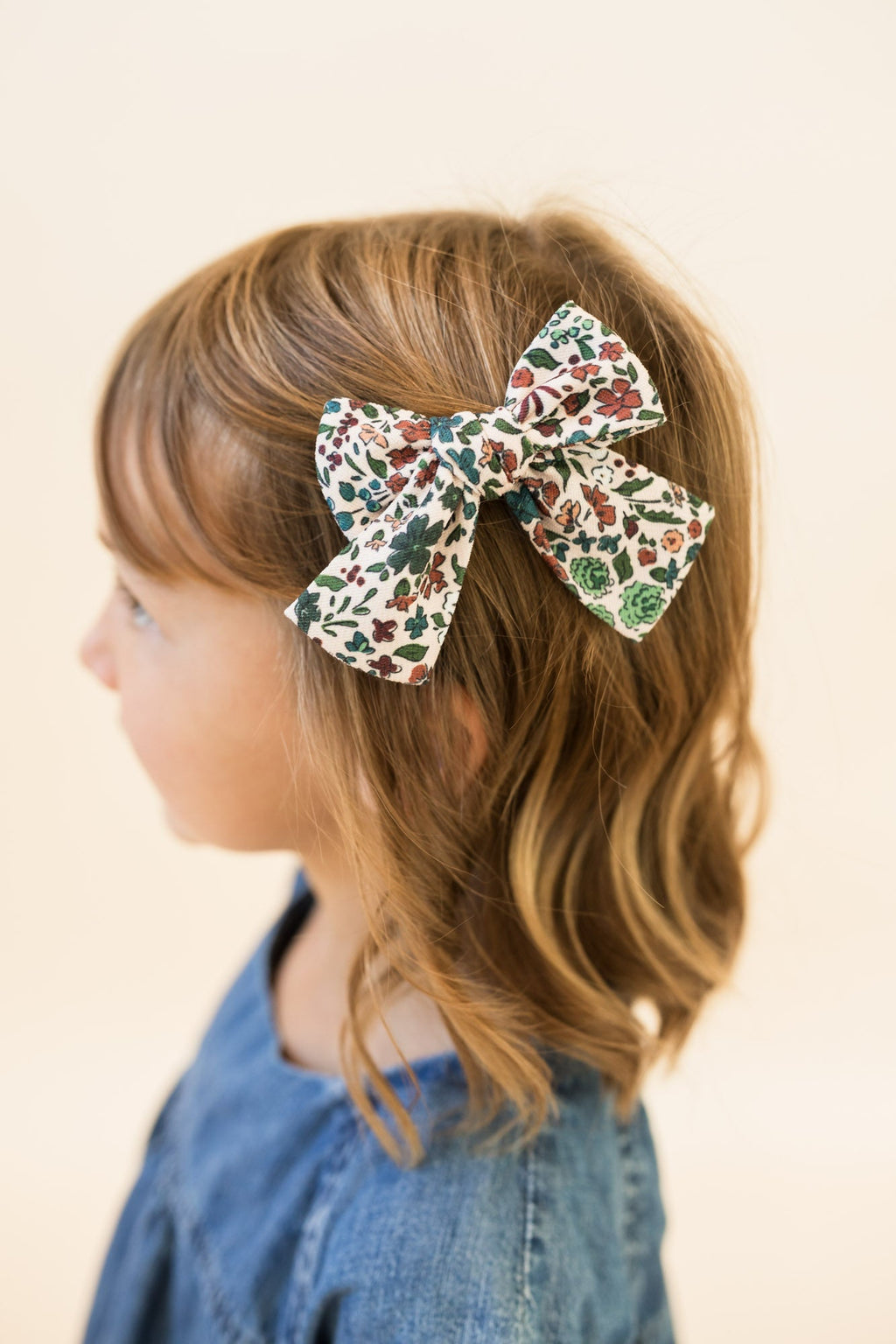 The Orchard Floral  Petite Hair Bow