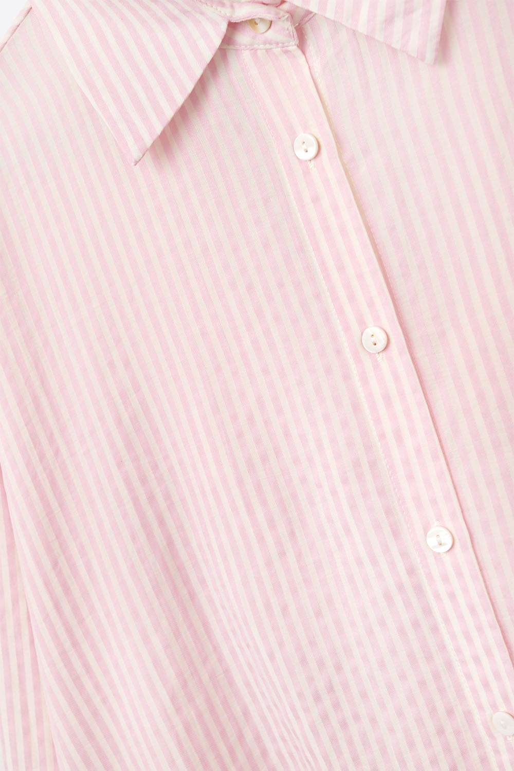 The Blush Bow Button Up