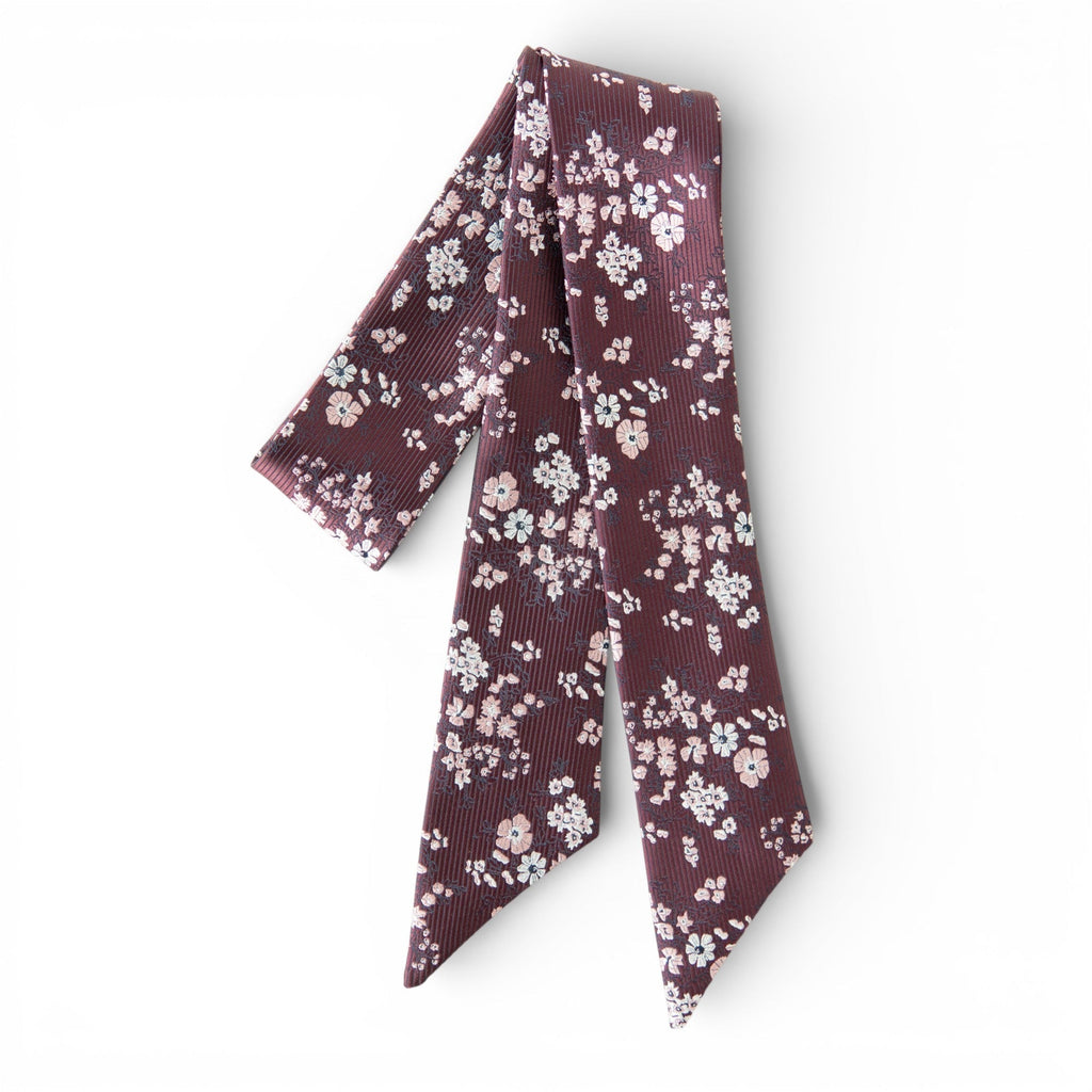 The Sangria Floral Hair Sash