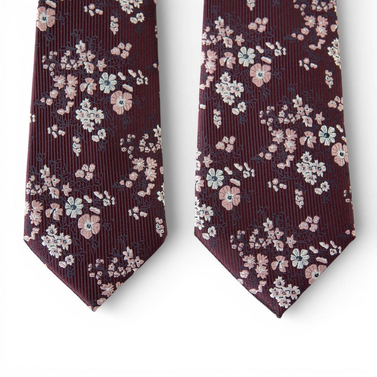 The Sangria Floral Men's Tie