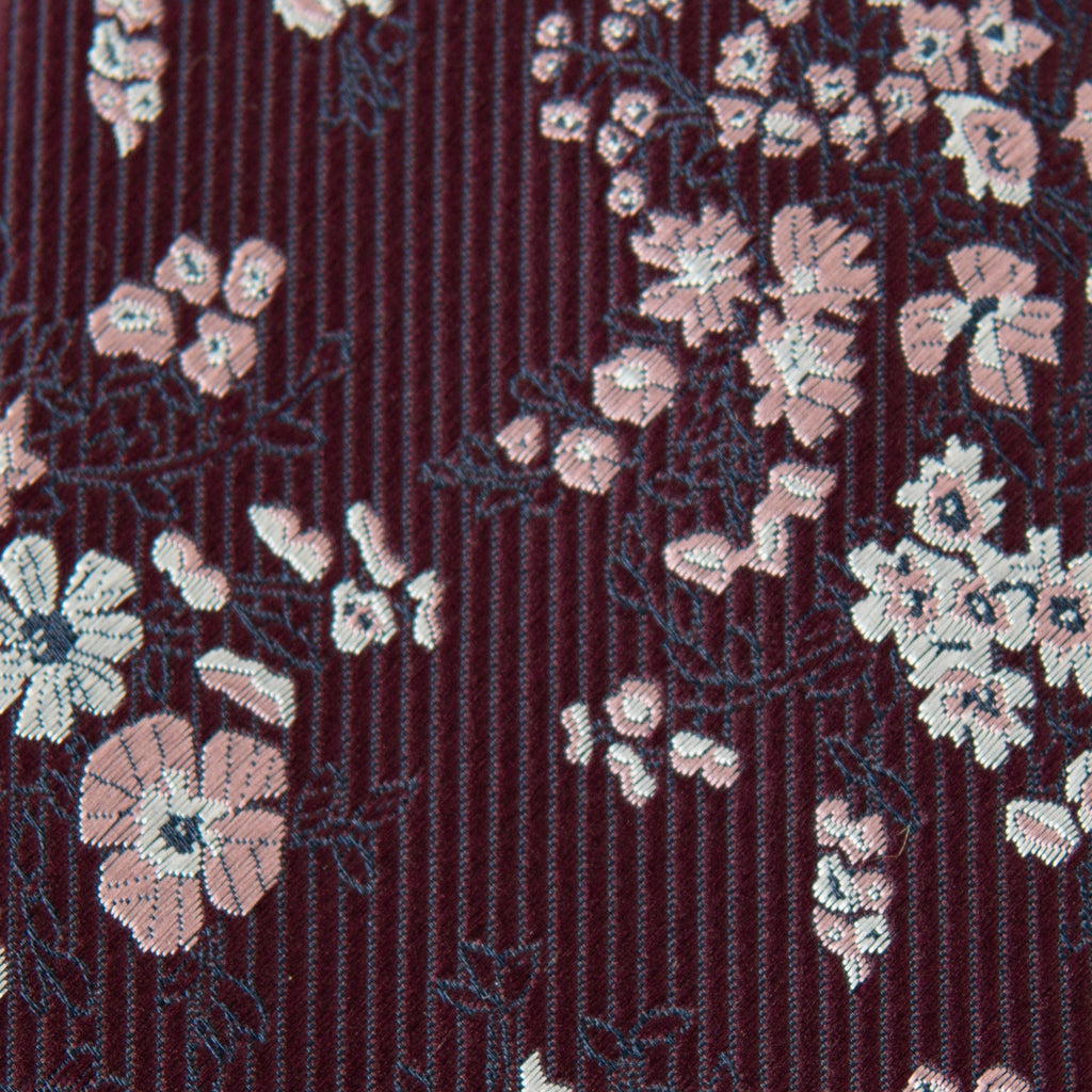 The Sangria Floral Hair Sash