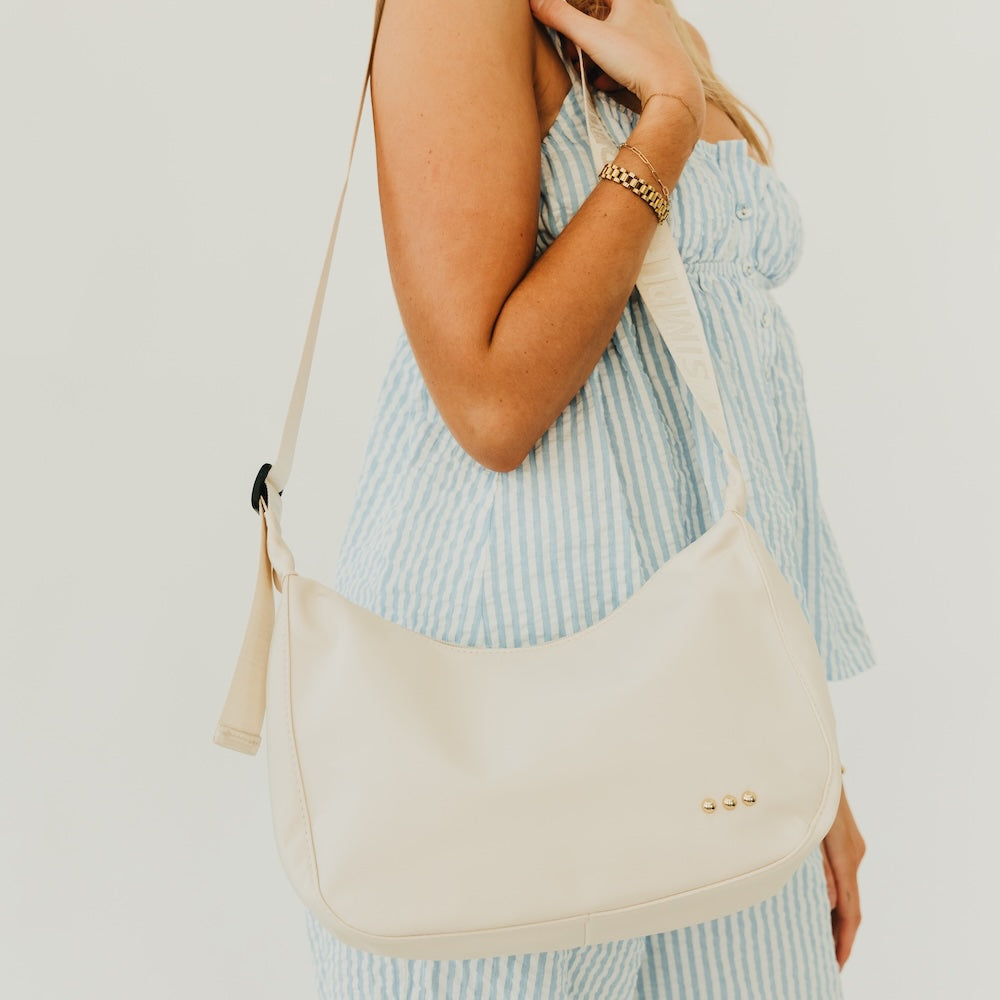 The Sara Nylon Crossbody Bag