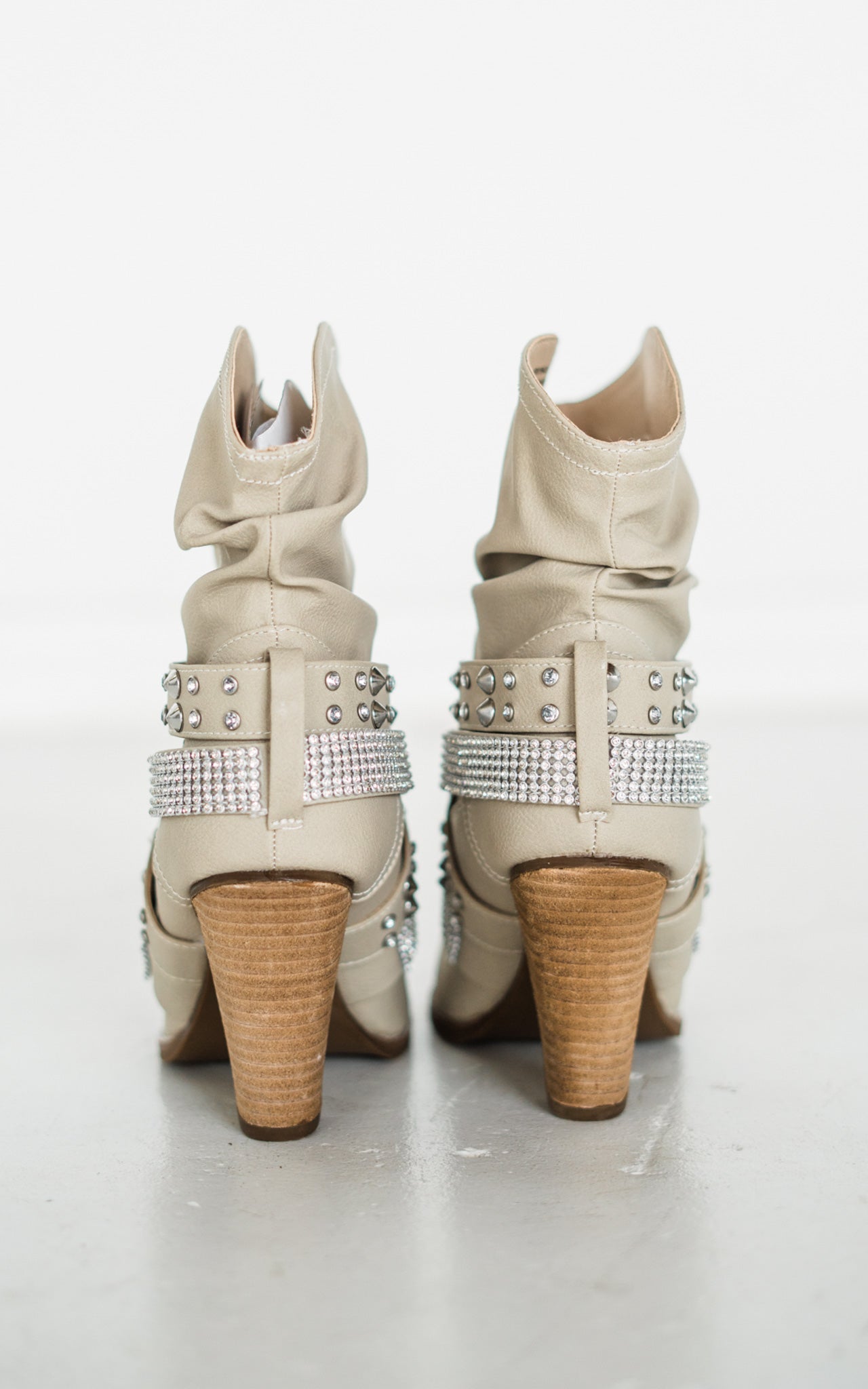 The Magnolia Short Change Booties in Cream