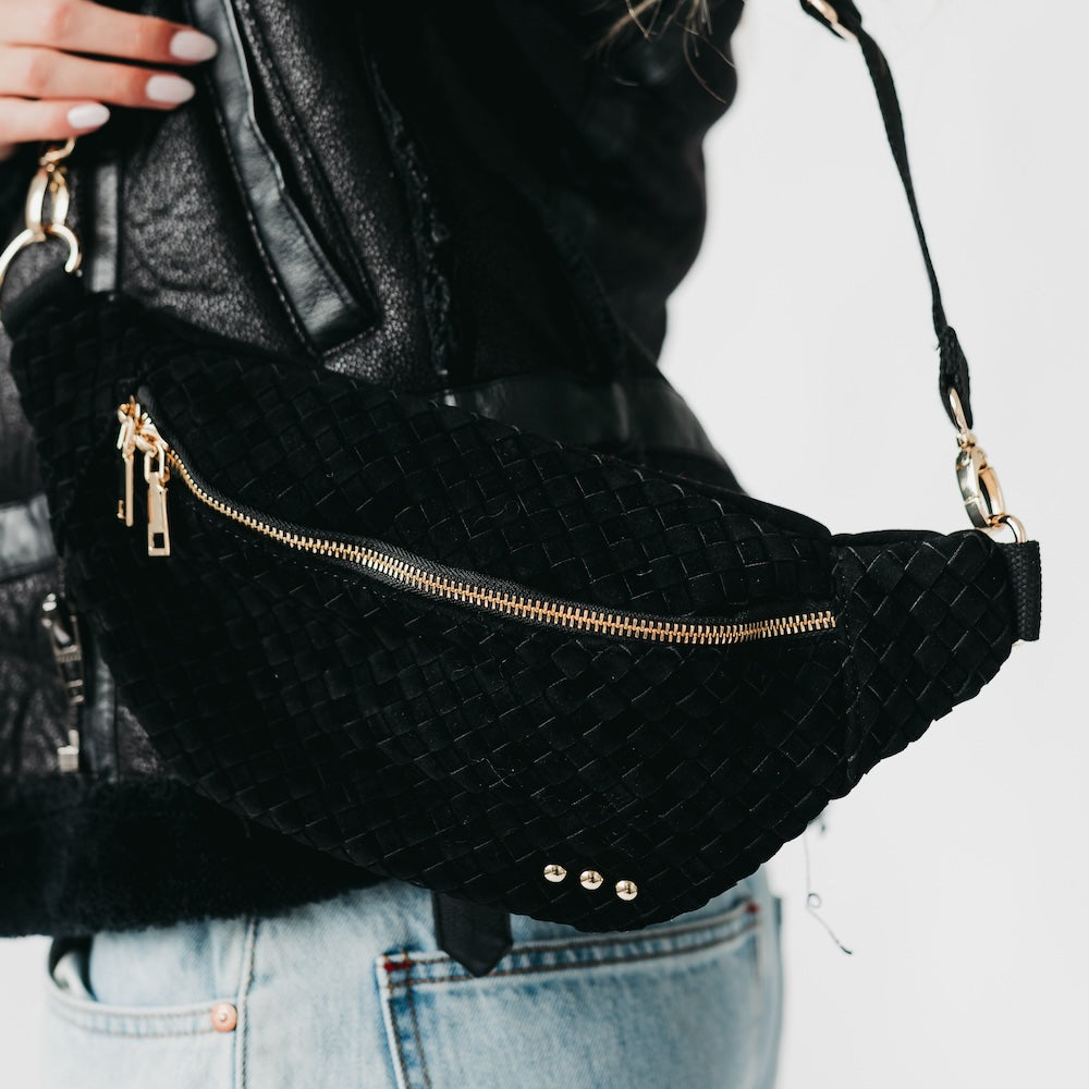 The Susie Suede Bum Bag