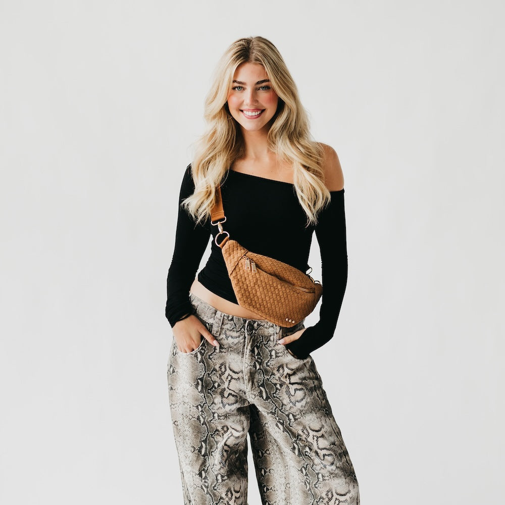 The Susie Suede Bum Bag