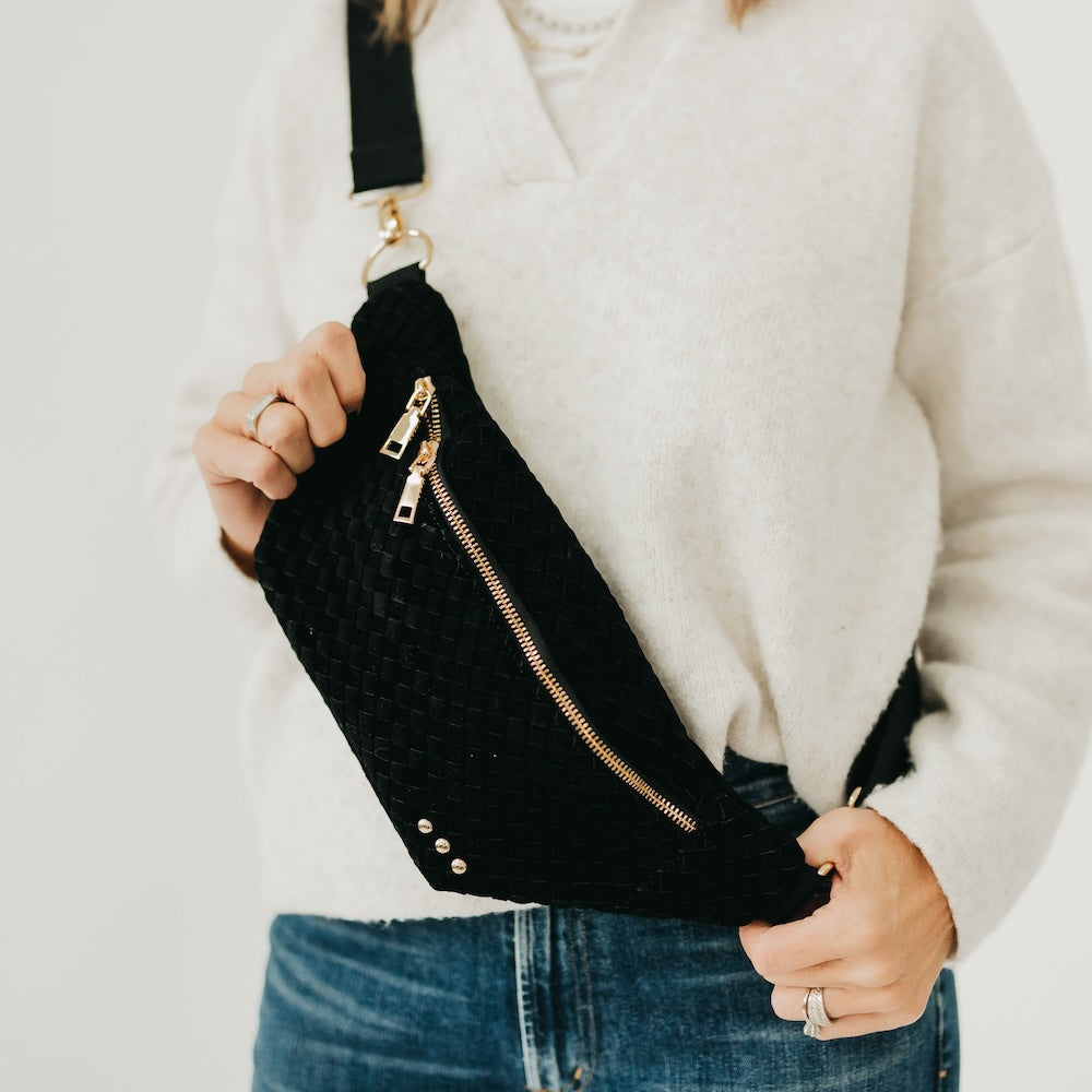 The Susie Suede Bum Bag