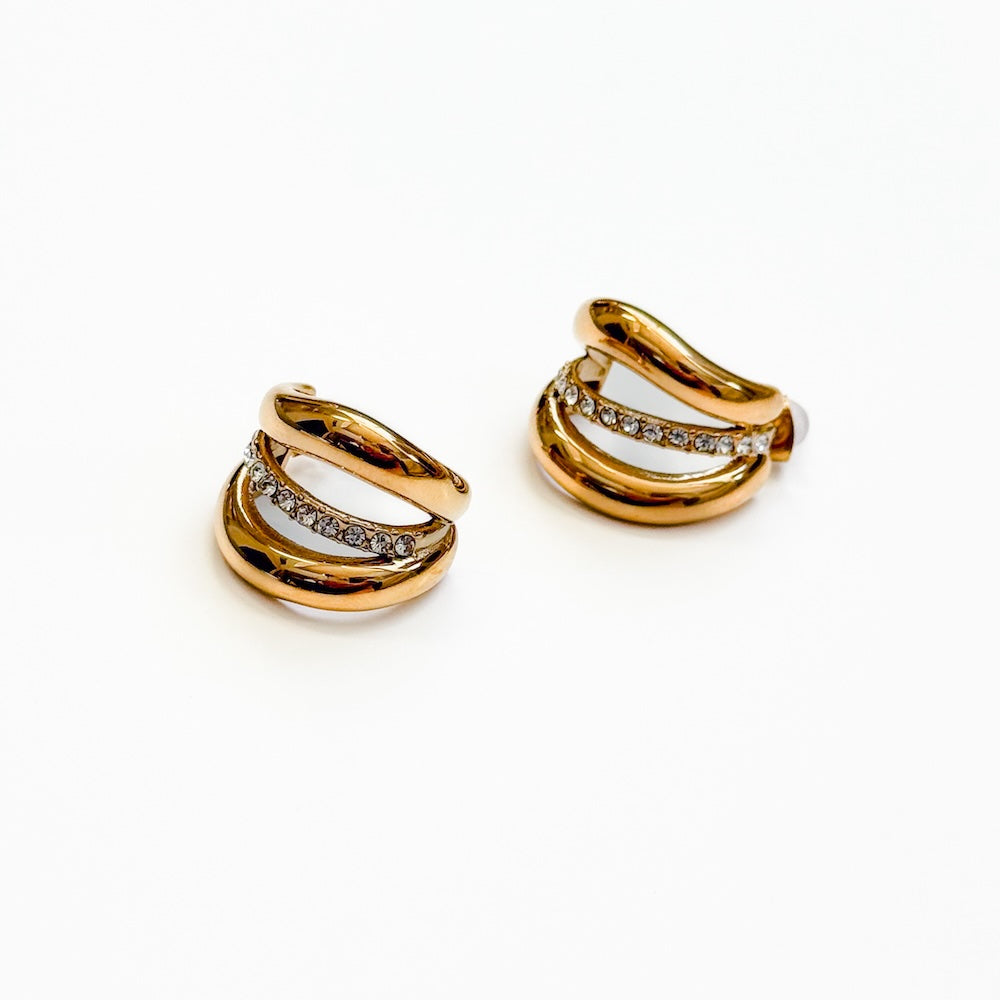 The Tinslee Trio Half Hoop - WATERPROOF