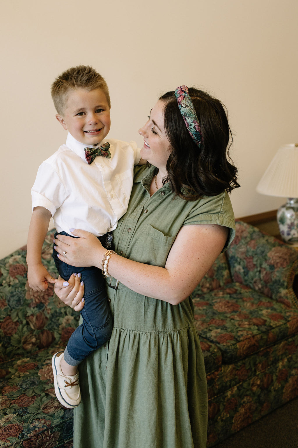 The Foyer Floral Knotted Headband