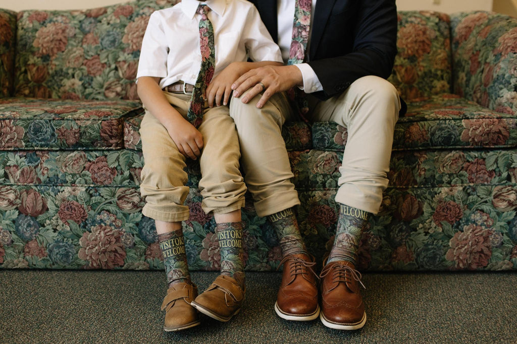 The Foyer Floral Men's Tie