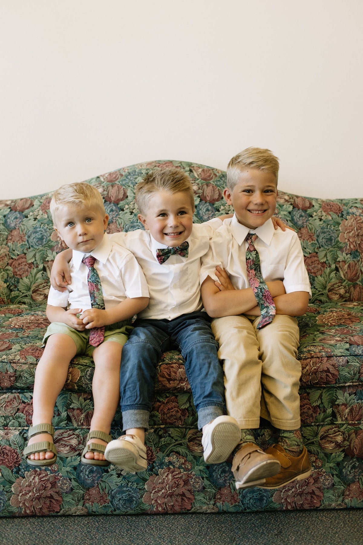 The Foyer Floral Boys Tie