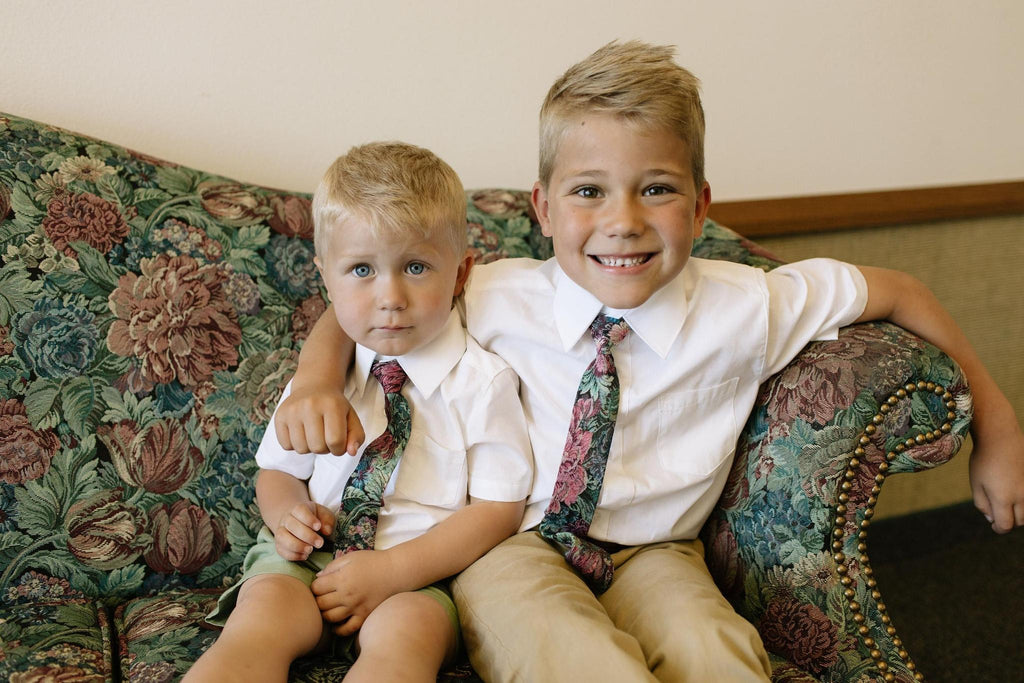 The Foyer Floral Boys Tie
