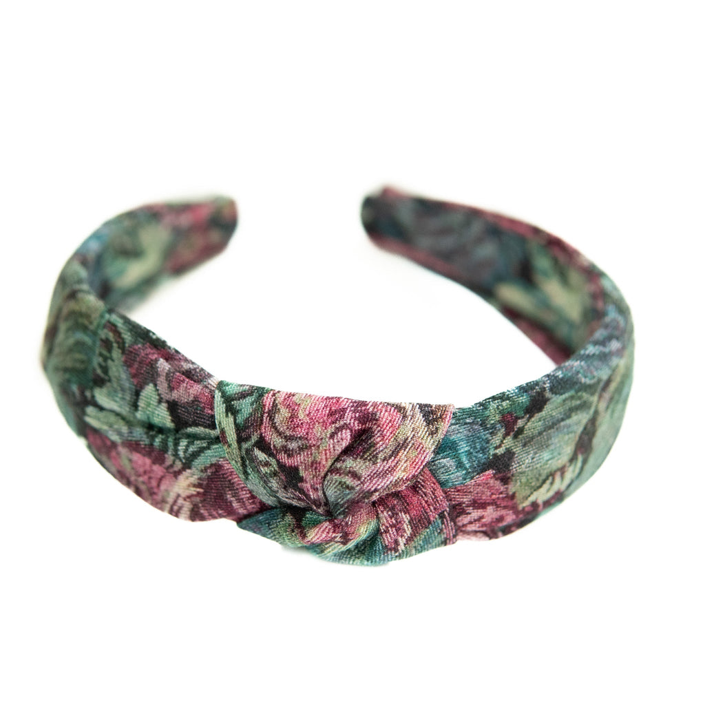 The Foyer Floral Knotted Headband