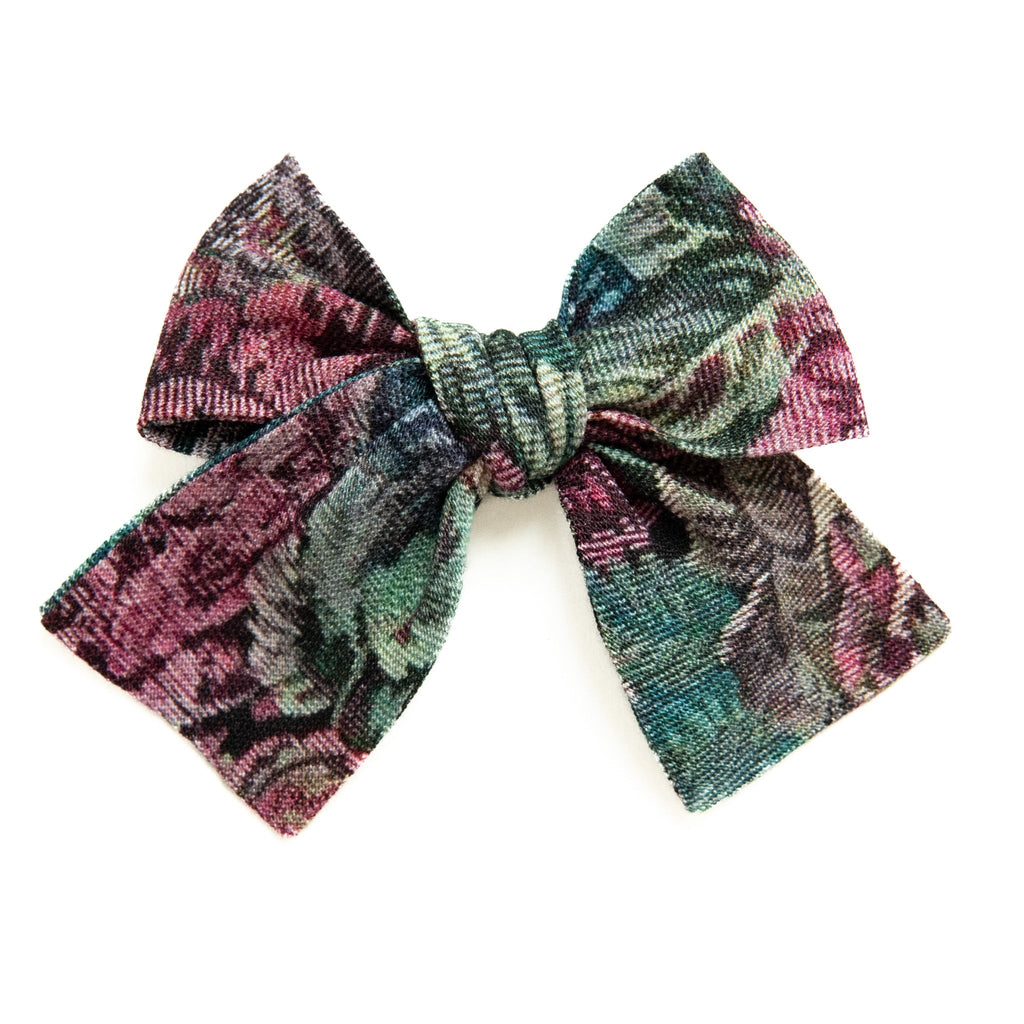 The Foyer Floral Petite Hair Bow