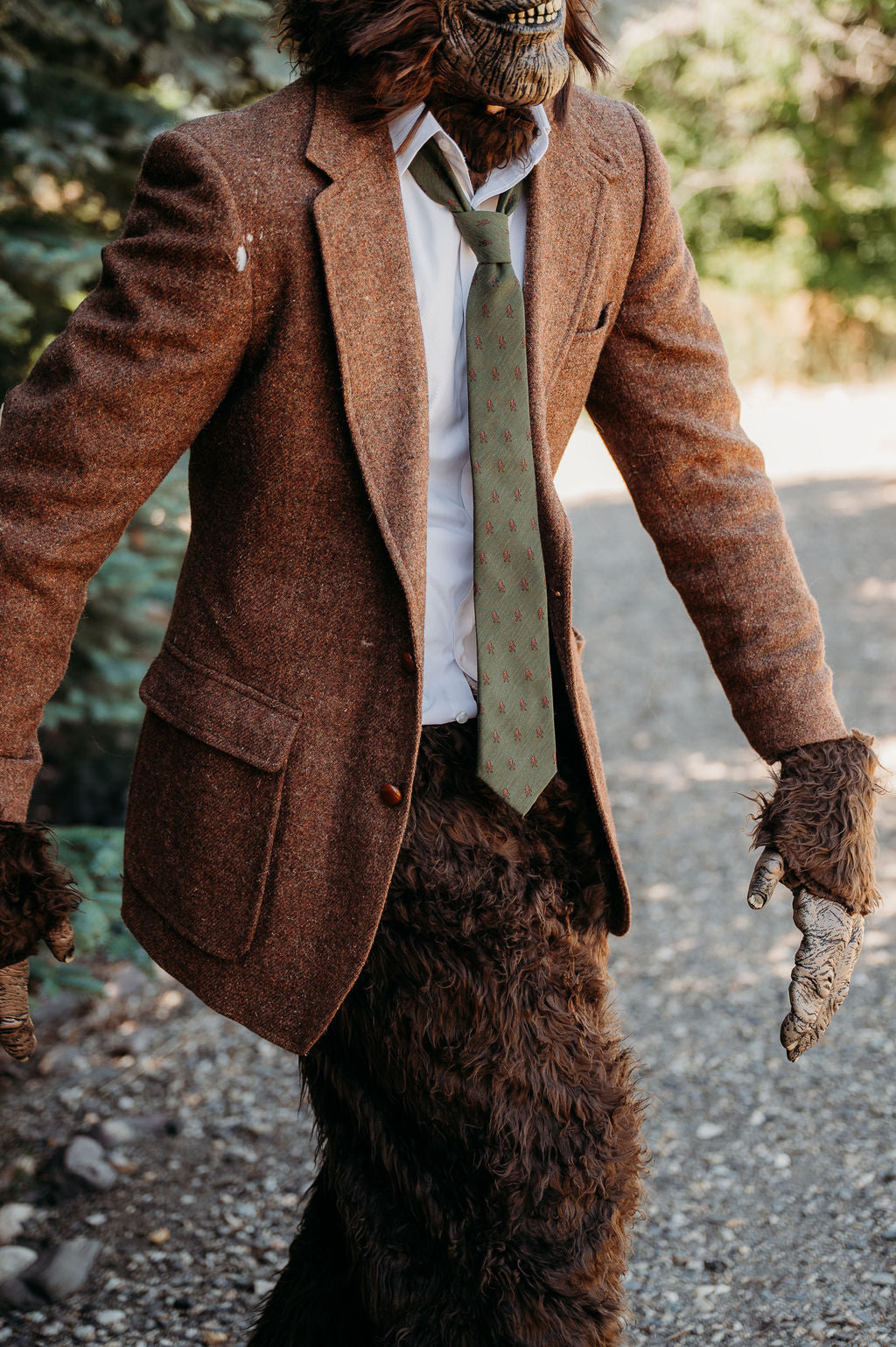 The Squatch Men's Tie