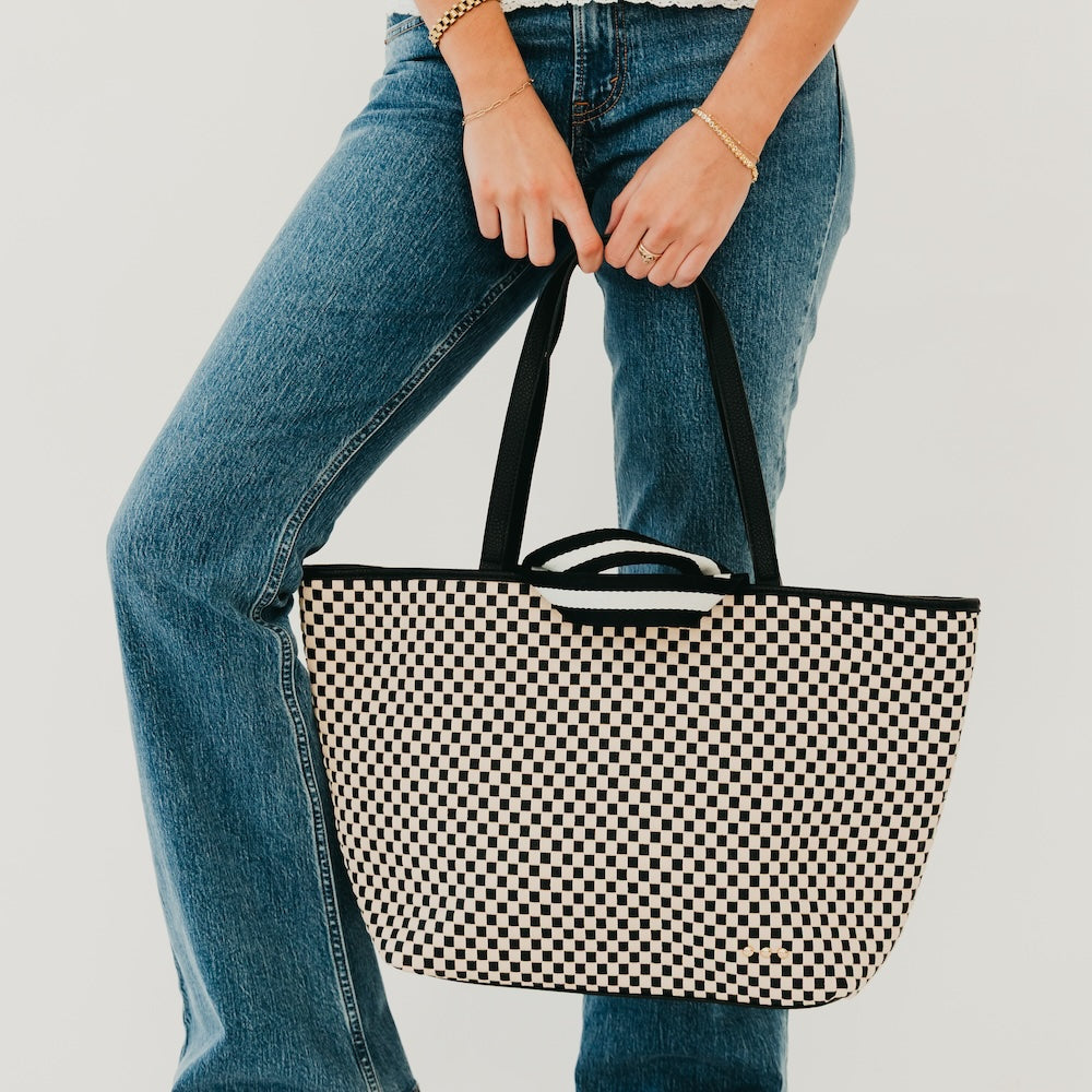Woven Tylee Organizer Tote Bag