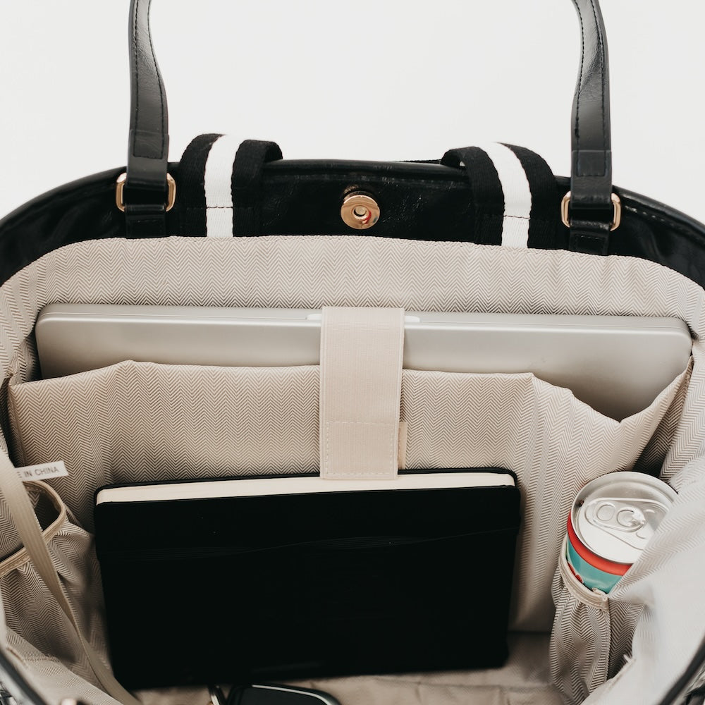 Woven Tylee Organizer Tote Bag