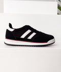 The Tokyo Dual Stripe Sneakers in Black