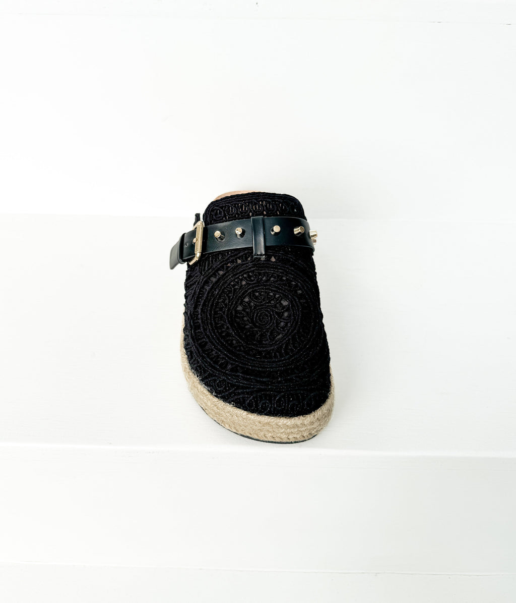 The Harper Clogs in Black