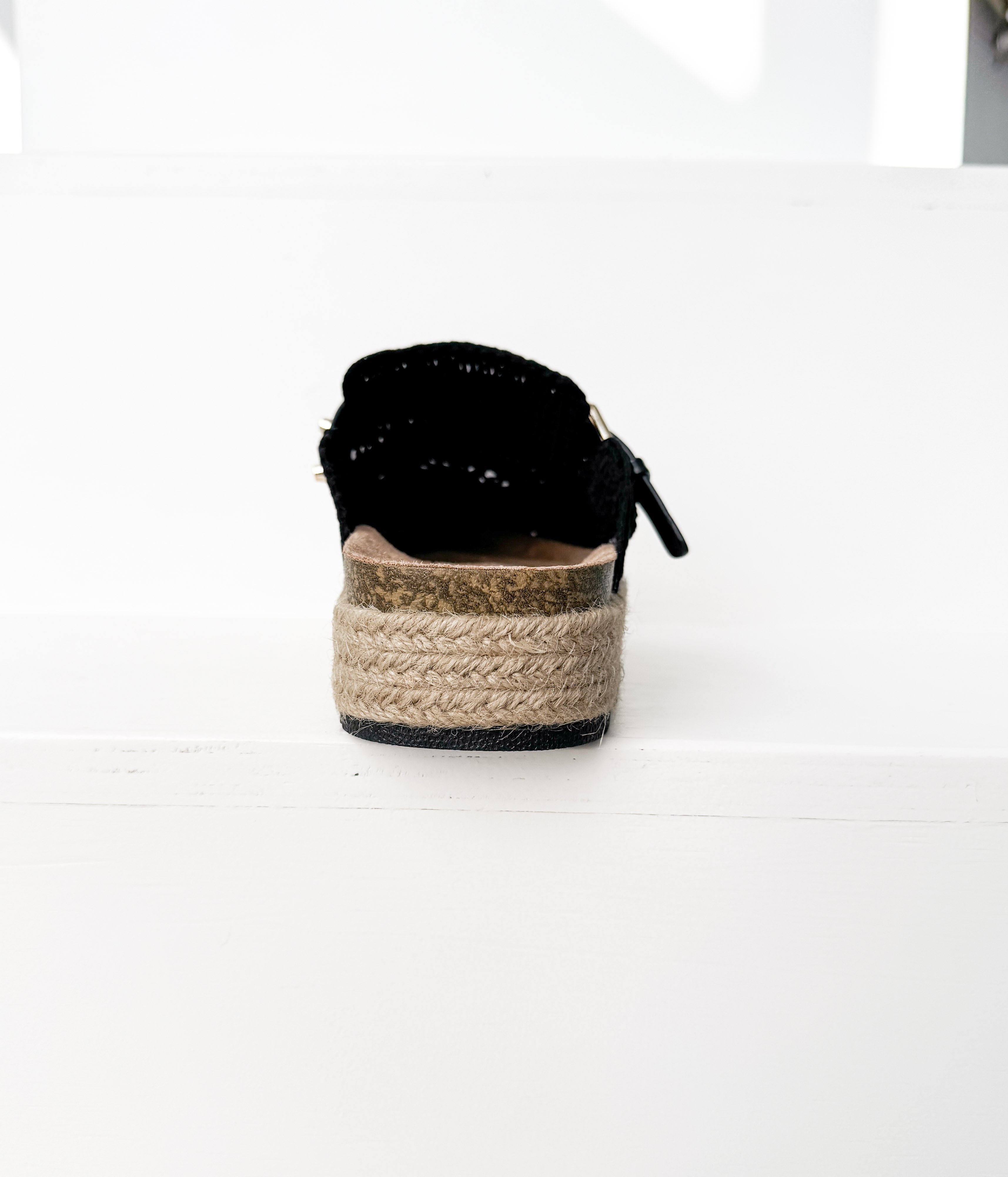 The Harper Clogs in Black