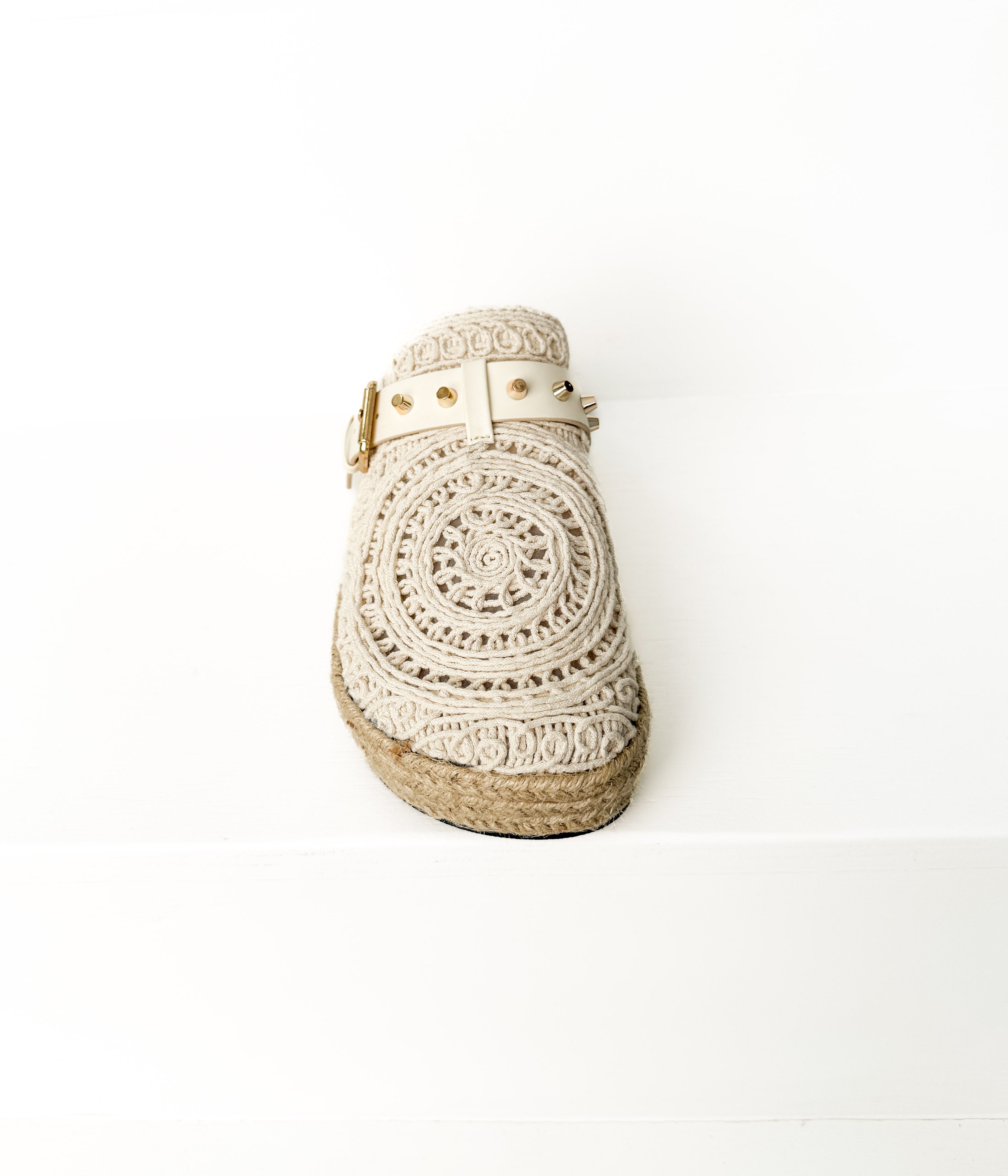 The Elle Clogs in White