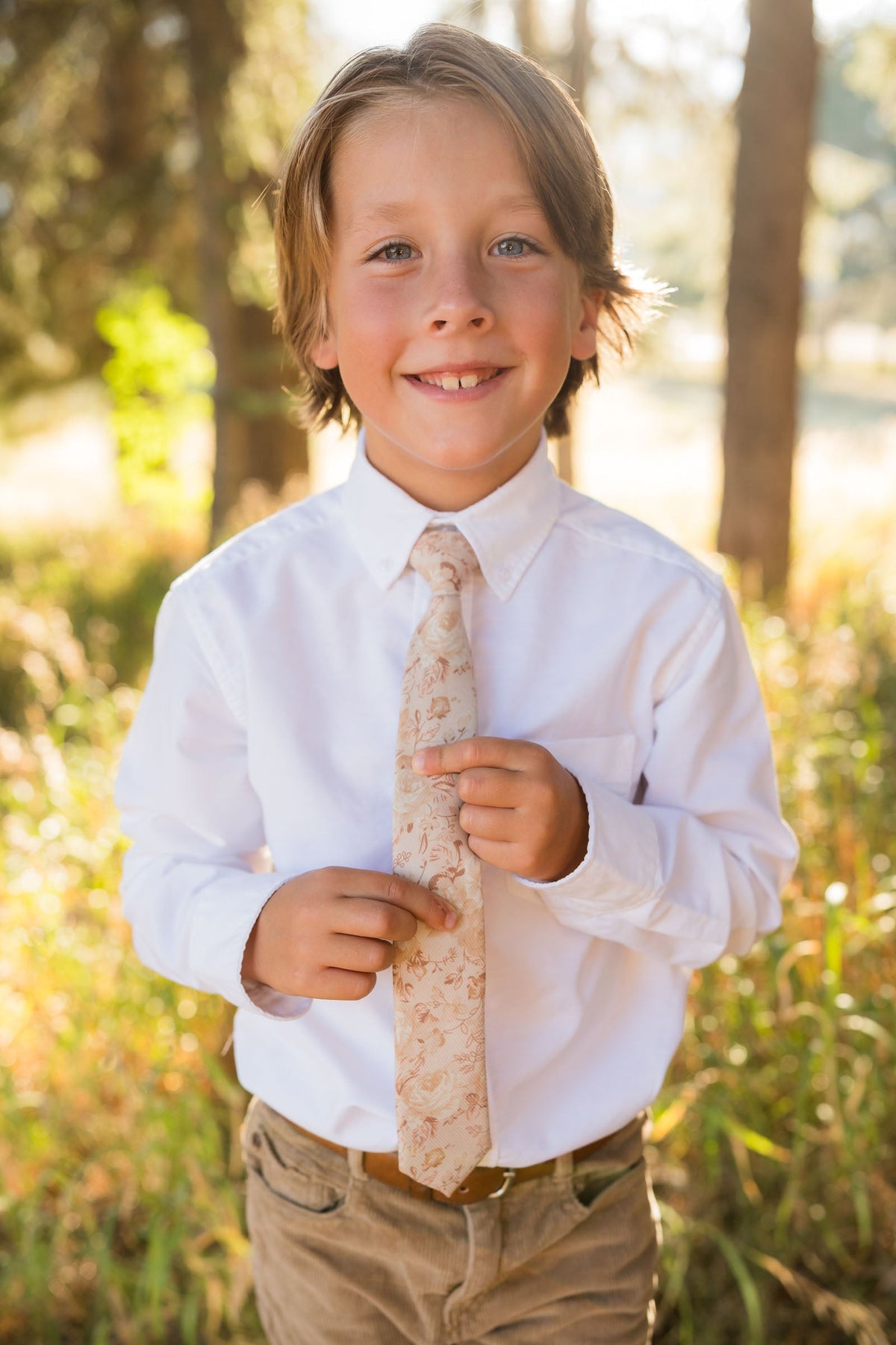 The Vintage Floral Boys Tie