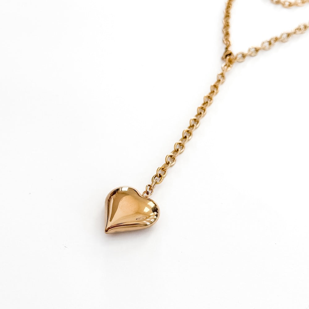 The Layered In Love Wrapped Necklace - WATERPROOF