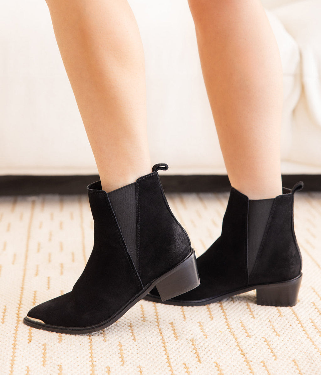 The Wylie Suede Ankle Boot