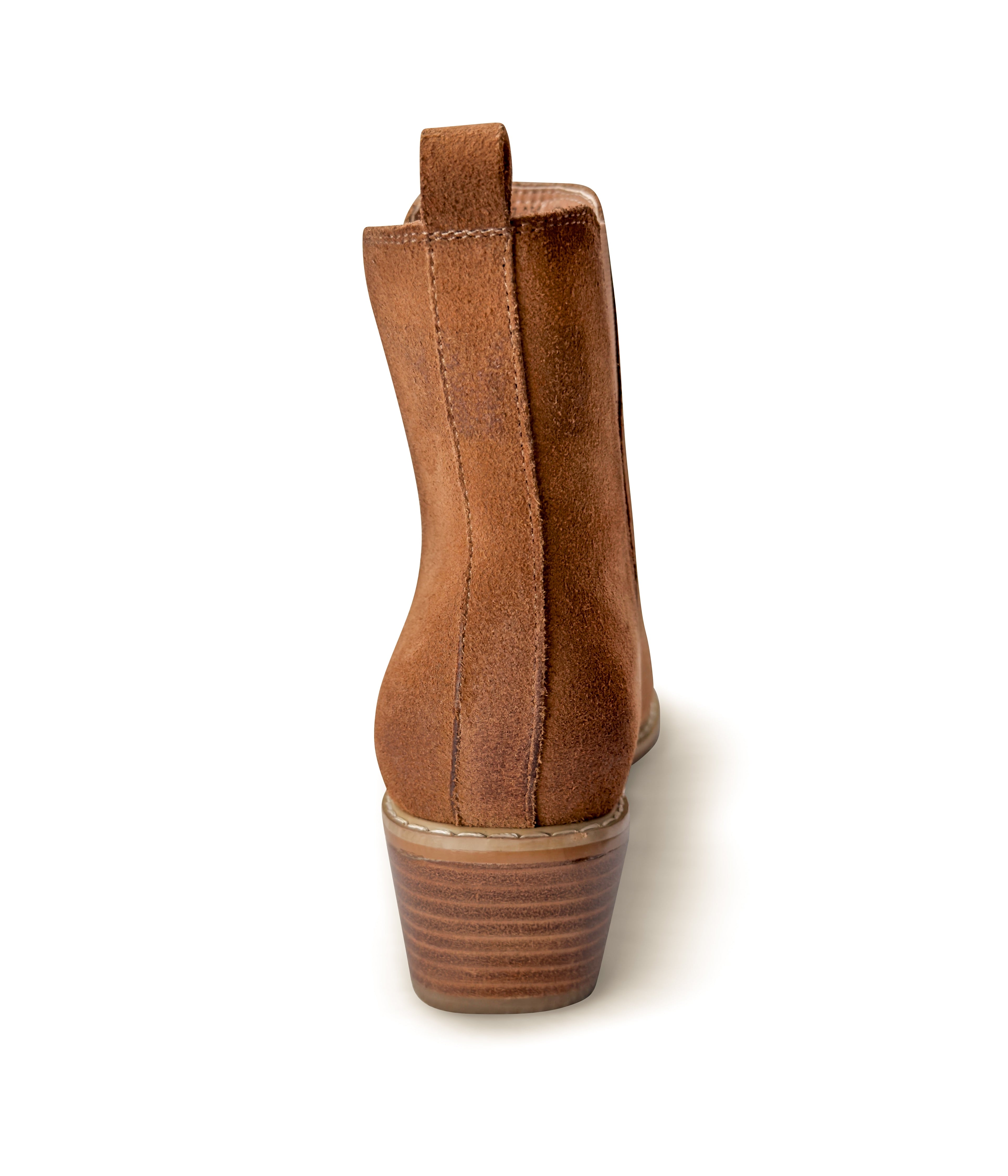 The Willow Suede Boot In Tan