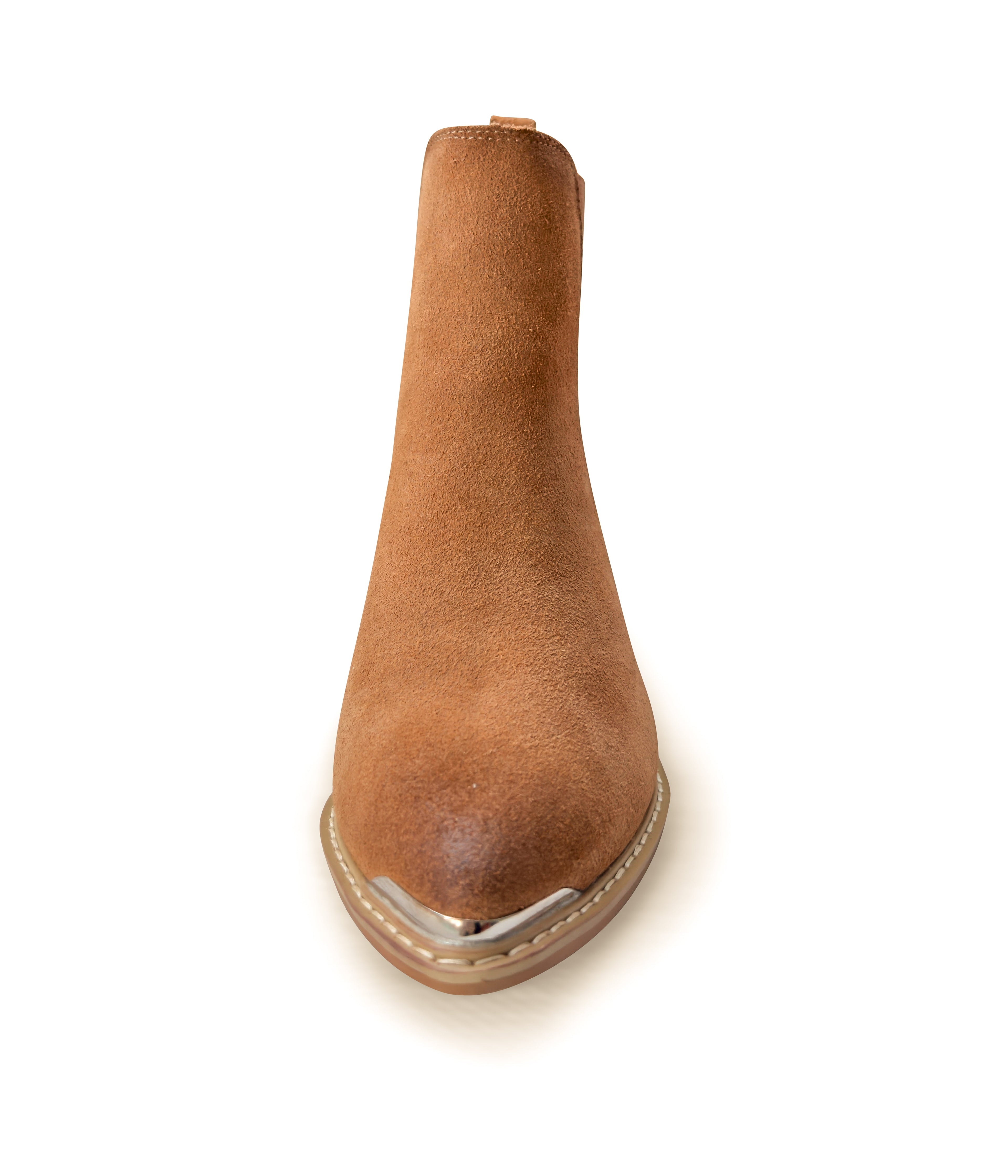 The Willow Suede Boot In Tan