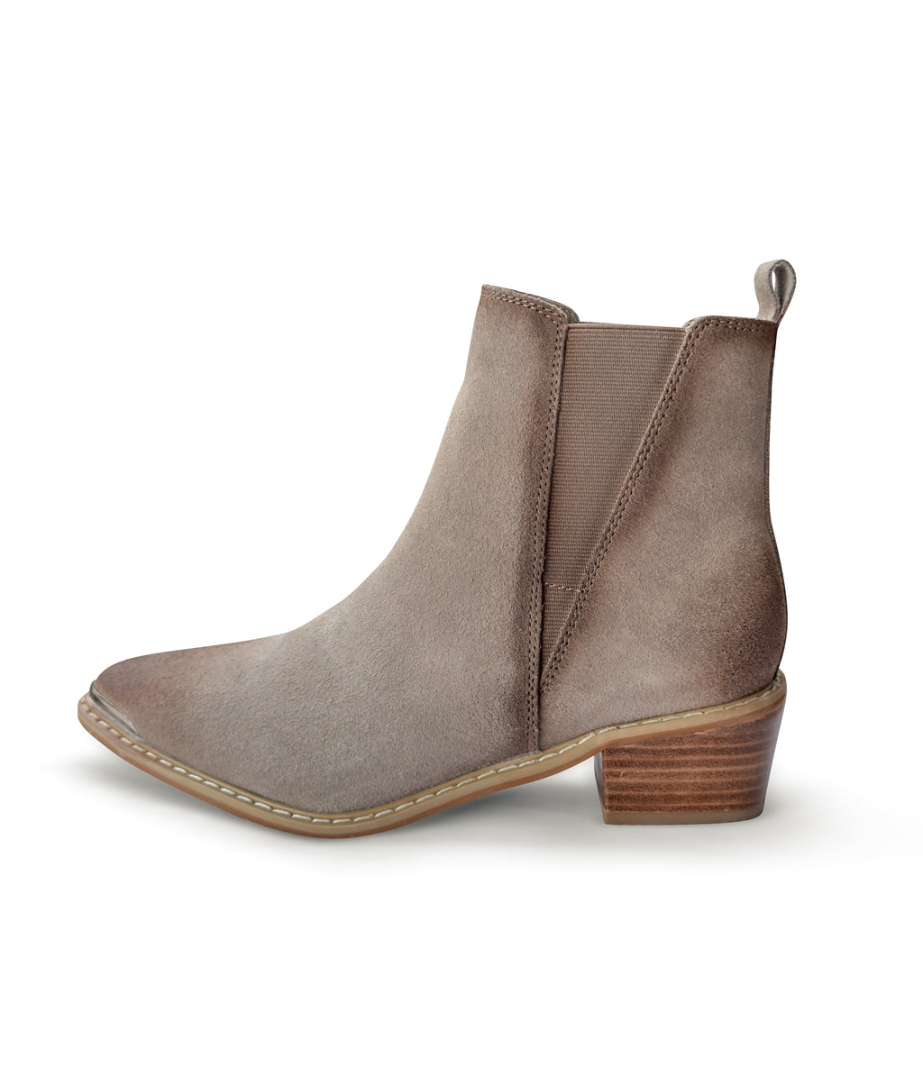 The Wylie Mae Suede Ankle Boot